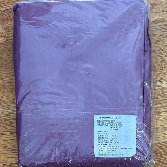 Company Store Twin XL Percale Set New With Tags - Picture 1 of 4